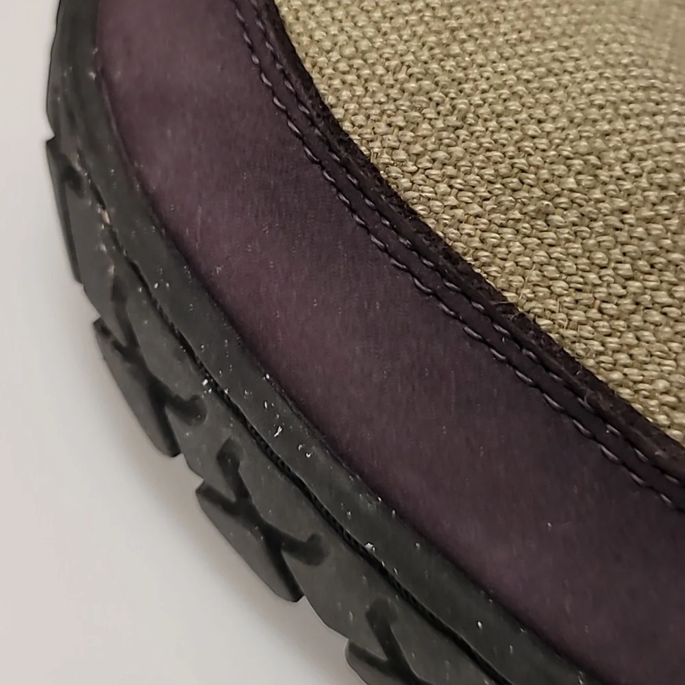 Nike ACG Rare Vintage90's Suede LaceUpHiking BootsOutdoor grape 7.5 sz like new! - Picture 7 of 11